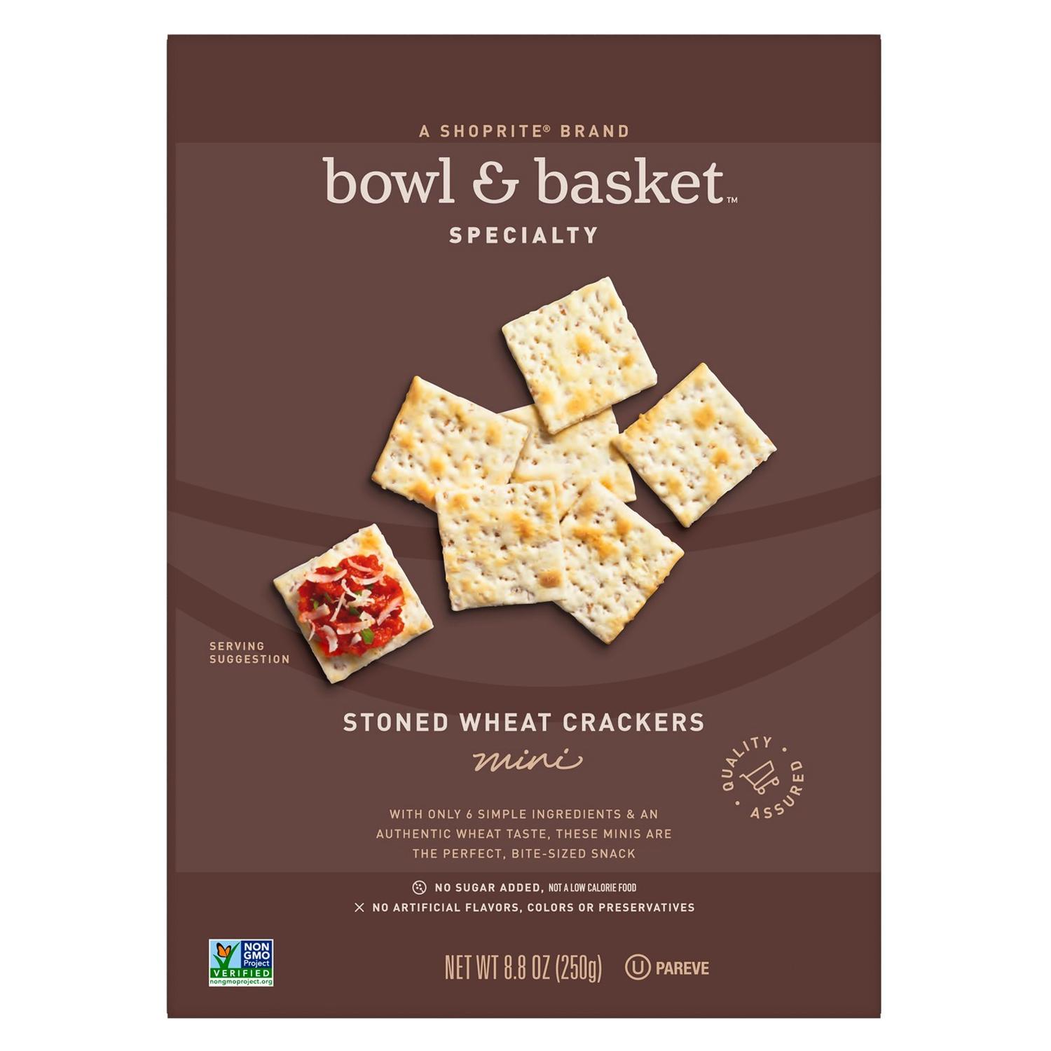 Bowl & Basket Crackers / Galletas Redondas Doradas, 13.7 OZ