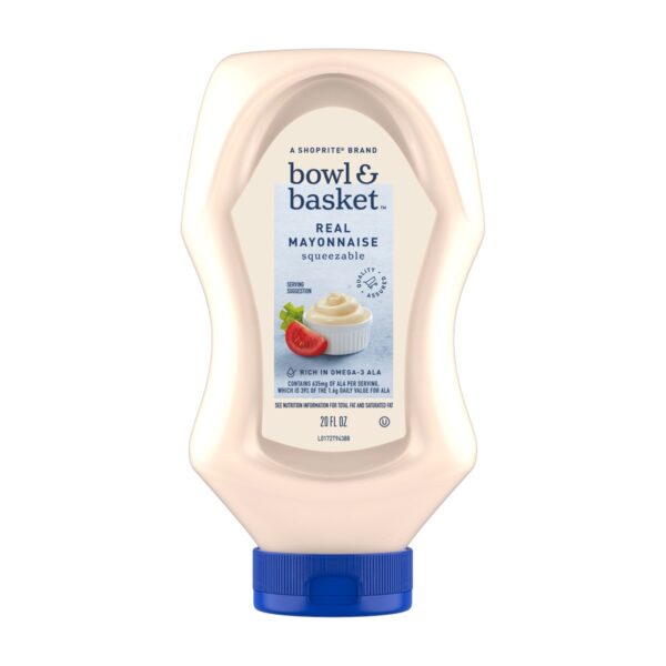 Bowl & Basket Squeeze Bottle Mayonnaise, 20 OZ