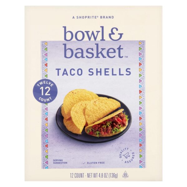 Bowl & Basket Taco Shells, 4.8 OZ