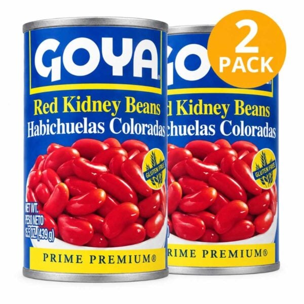 Goya Habichuelas Coloradas (Red Kidney Beans), 15.5 OZ (Pack de 2)