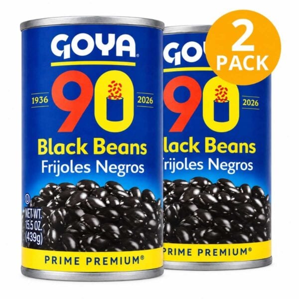 Goya Frijoles Negros, 15.5 OZ (Pack de 2)