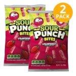 Sour Punch Strawberry Bites, 5 OZ (Pack de 2)