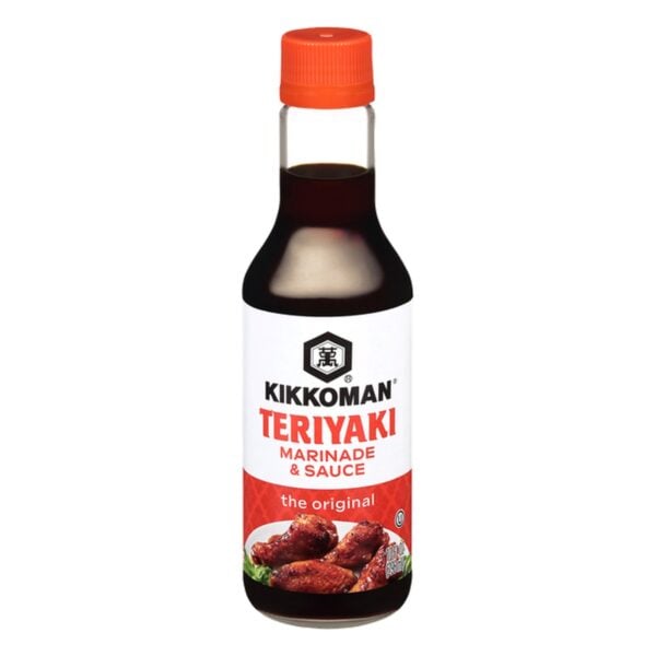 Kikkoman Teriyaki Marinade Sauce, Salsa Teriyaki, 10 OZ