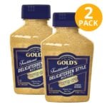 Gold's Deli Mustard, Mostaza, 9 OZ (Pack de 2)