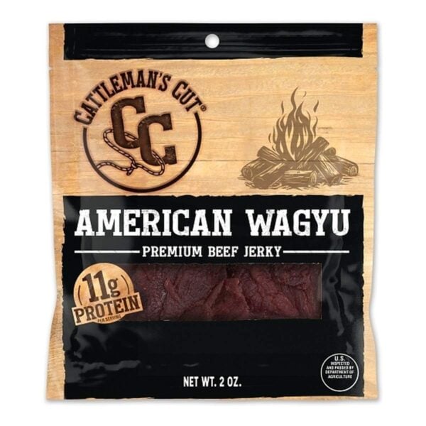 Cattleman's Cut American Wagyu Beef Jerky, 2 OZ