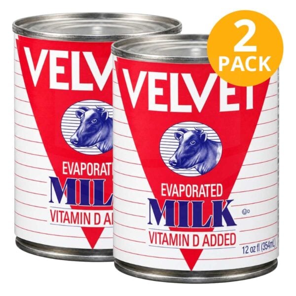 Velvet Leche Evaporada, 12 OZ (Pack de 2)