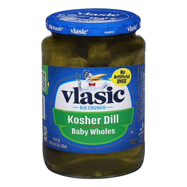 Vlasic Kosher Dill, Pepinillos Baby Wholes, 24 OZ
