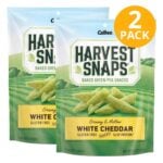 Harvest Snaps Green Pea White Cheddar, 3 OZ (Pack de 2)