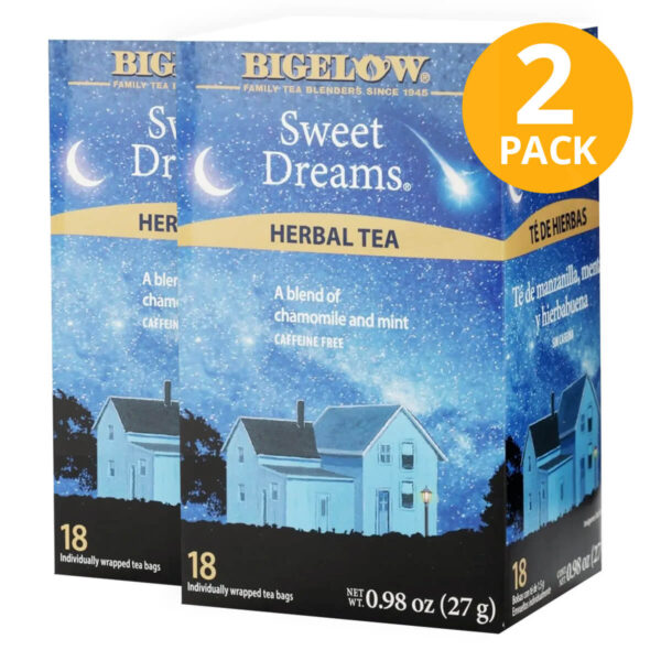 Té Bigelow Sweet Dreams, 36 Sobres (Pack de 2 x 18)
