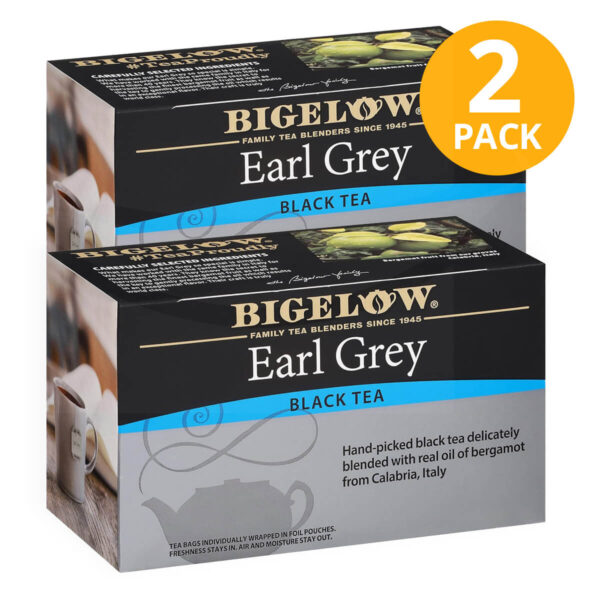 Té Bigelow Earl Grey, 36 Sobres (Pack de 2 x 18)