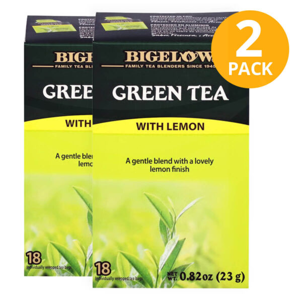 Té Bigelow Green Tea Classic, 36 Sobres (Pack de 2 x 18)