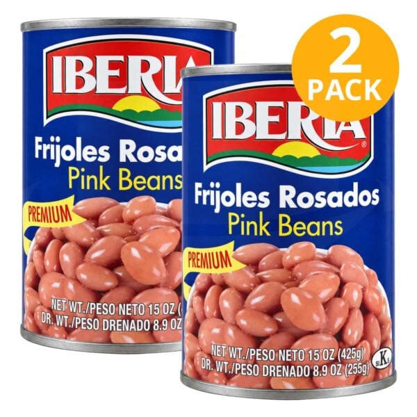 Iberia Frijoles Rosados, 15.5 OZ (Pack de 2)