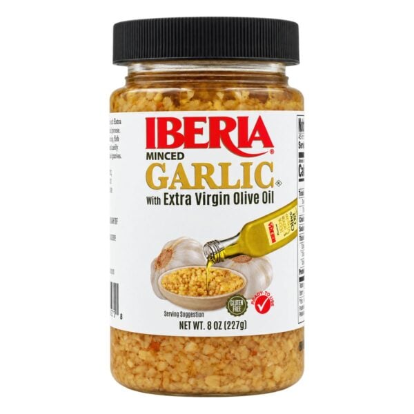 Iberia Ajo Picado con Aceite de Oliva, 8 OZ