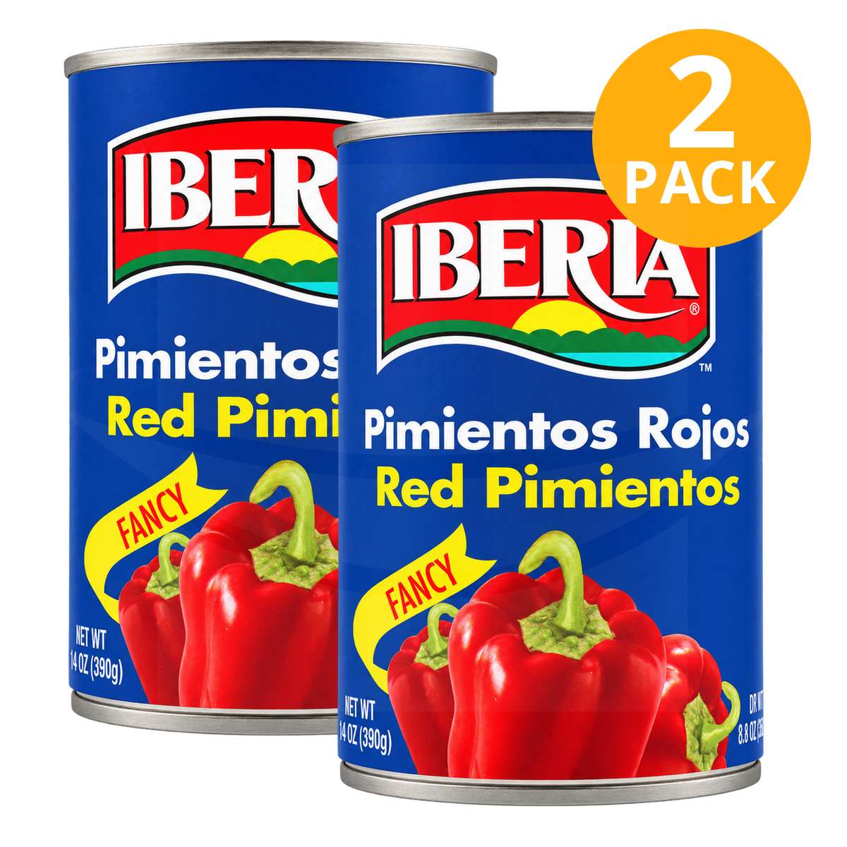 Iberia Pimientos Rojos, 14 OZ (Pack de 2) 1 Iberia Pimientos Rojos, 14 OZ (Pack de 2)