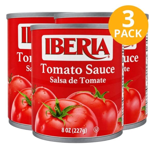 Iberia Salsa de Tomate, 8 OZ (Pack de 3)