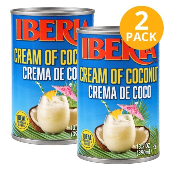 Iberia Crema de Coco, 13.2 OZ (Pack de 2)