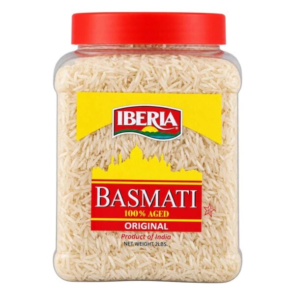 Iberia Arroz Basmati Original en Frasco, 2 lb