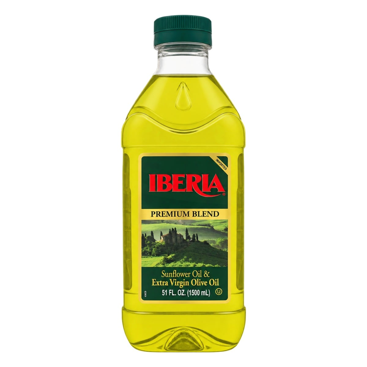 Iberia Aceite de Girasol y Oliva Extra Virgen, 1 Iberia Aceite de Girasol y Oliva Extra Virgen, 1.5 L