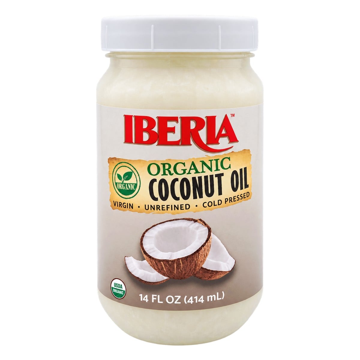 Iberia Aceite de Coco Orgánico Virgen, 414 ml 1 Iberia Aceite de Coco Orgánico Virgen, 414 ml