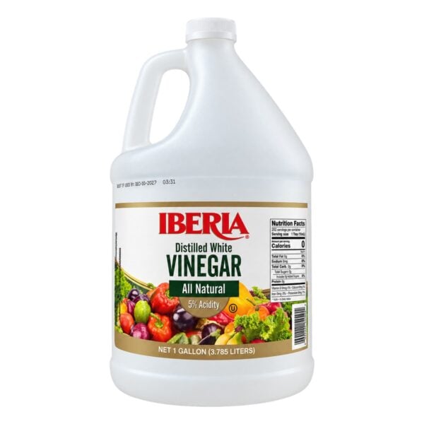 Iberia Vinagre Blanco Destilado, 1 Galón