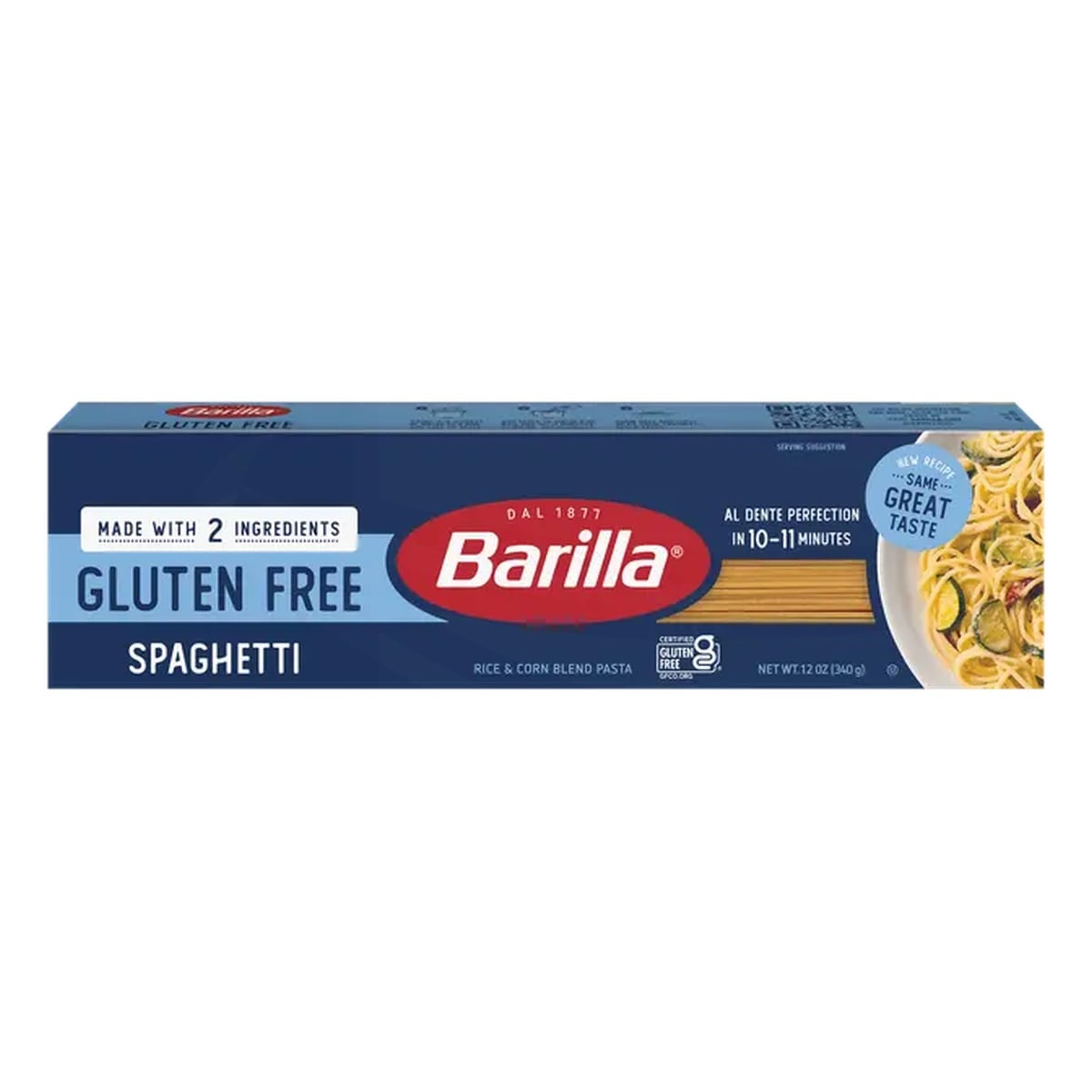 Barilla Pasta Spaghetti Sin Gluten, 340 gr 1 Barilla Pasta Spaghetti Sin Gluten, 340 gr