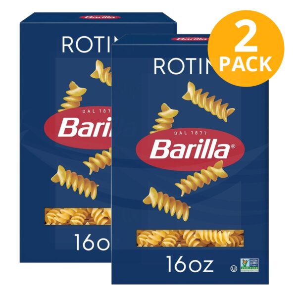Barilla Pasta Rotini, 454 gr (Pack de 2)