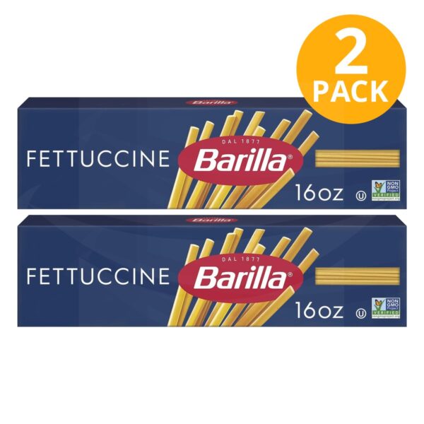 Barilla Pasta Fettuccine, 454 gr (Pack de 2)