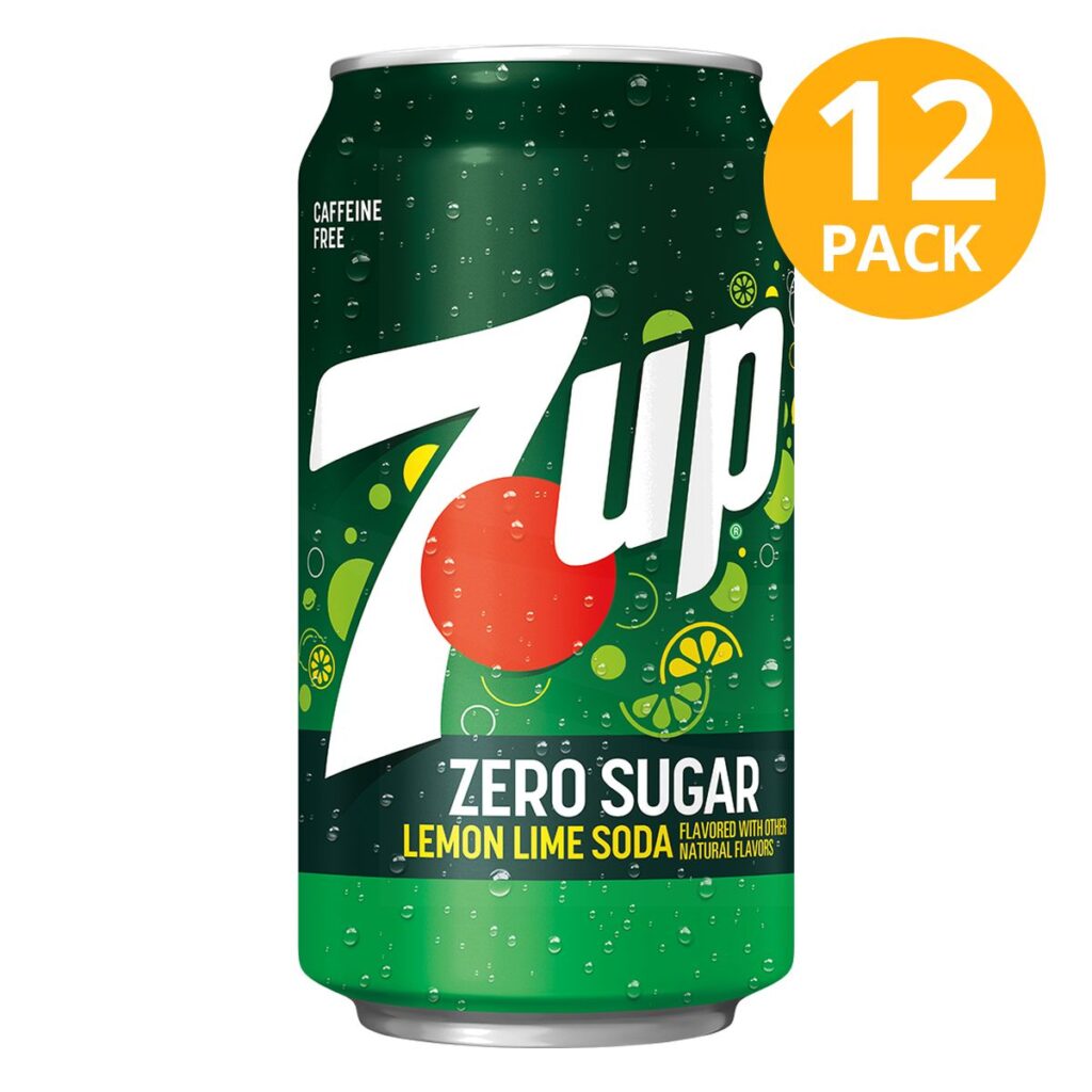 7 Up Zero Sugar Importada, 355 ml (Pack de 12) - Superunico - El ...