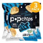 Popchips, Sea Salt, 0.8 OZ (Pack de 3)