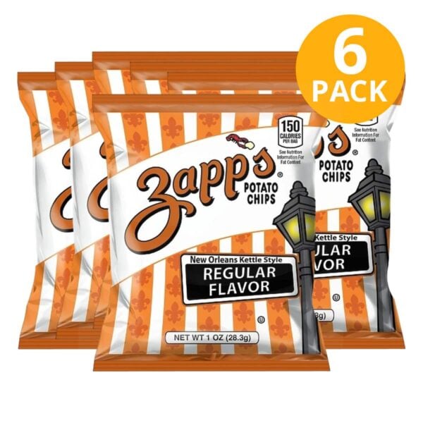 Zapp's, Regular, 1 OZ (Pack de 6)