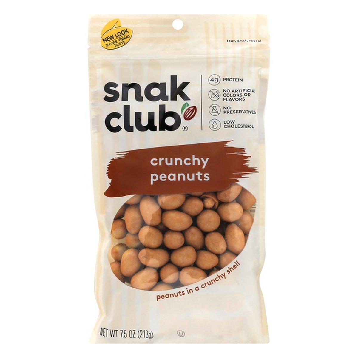 Snak Club Crunchy Peanuts, 7 Snak Club Crunchy Peanuts, 7.5 OZ