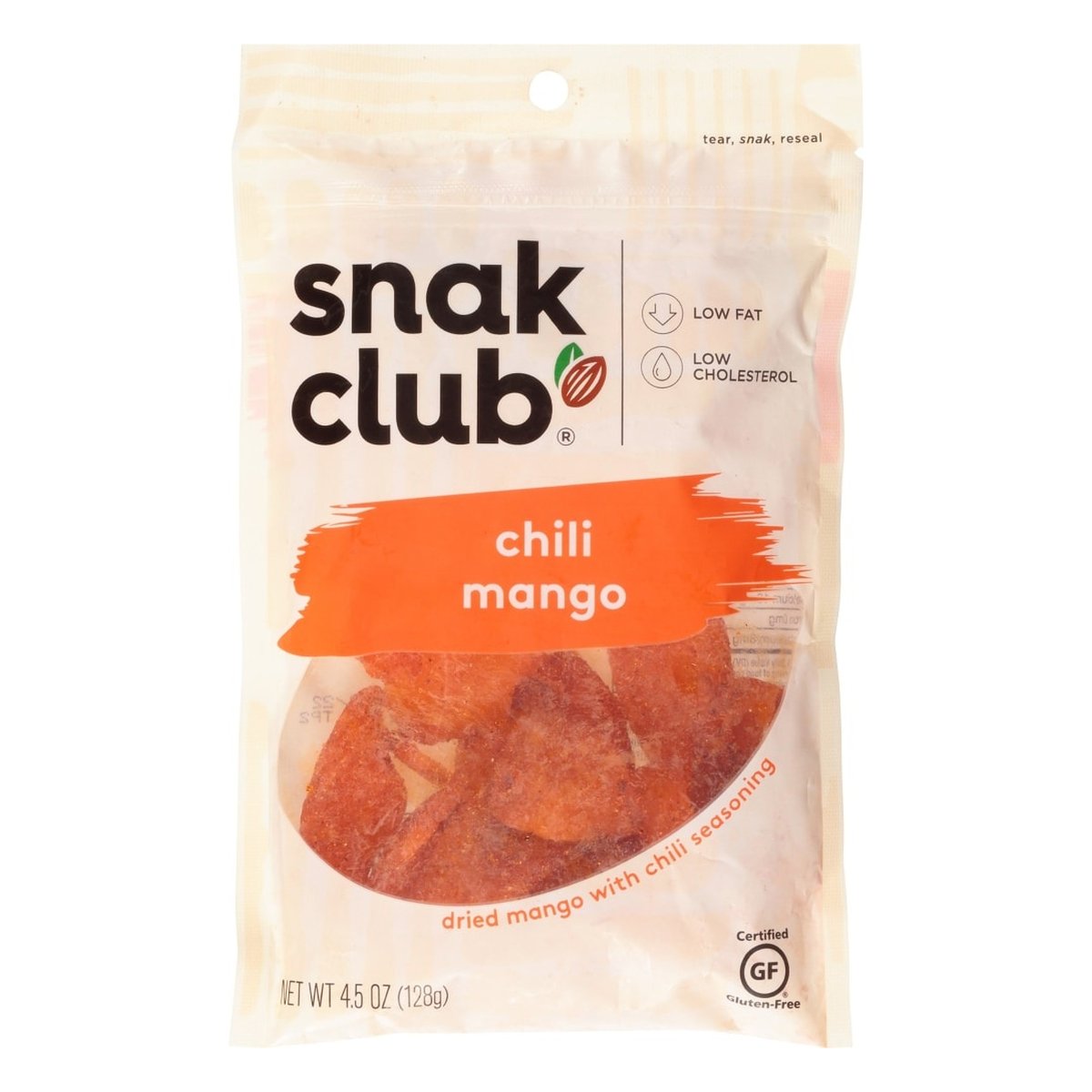 Snak Club Dried Chili Mango, 4 Snak Club Dried Chili Mango, 4.5 OZ