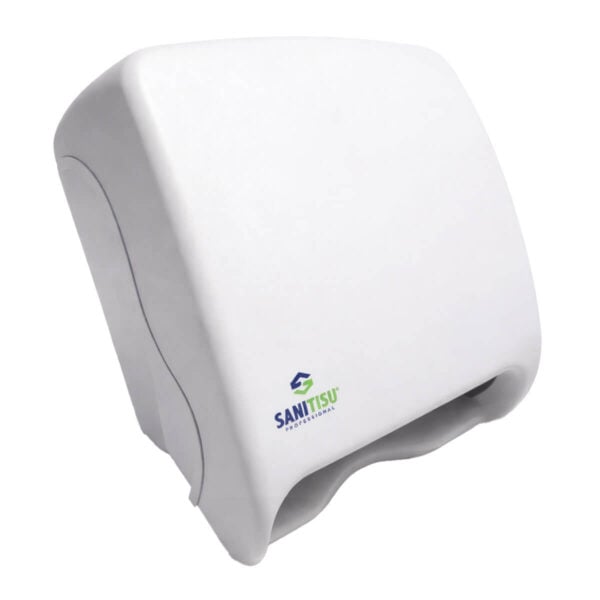 Sanitisu Dispensador Papel Toalla Palanca, Blanco (DPT-6000)