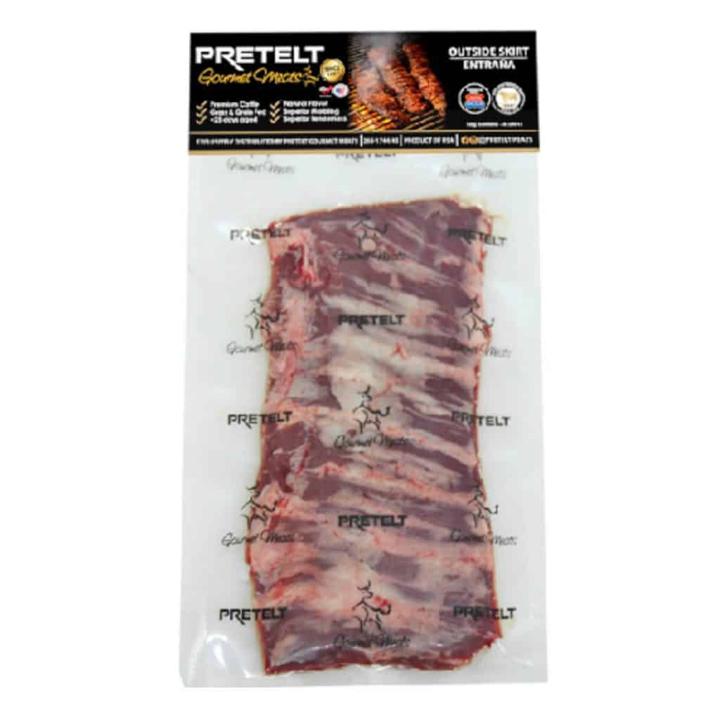 Pretelt Entraña (Skirt Steak), Carne Angus, 8 OZ Superunico El