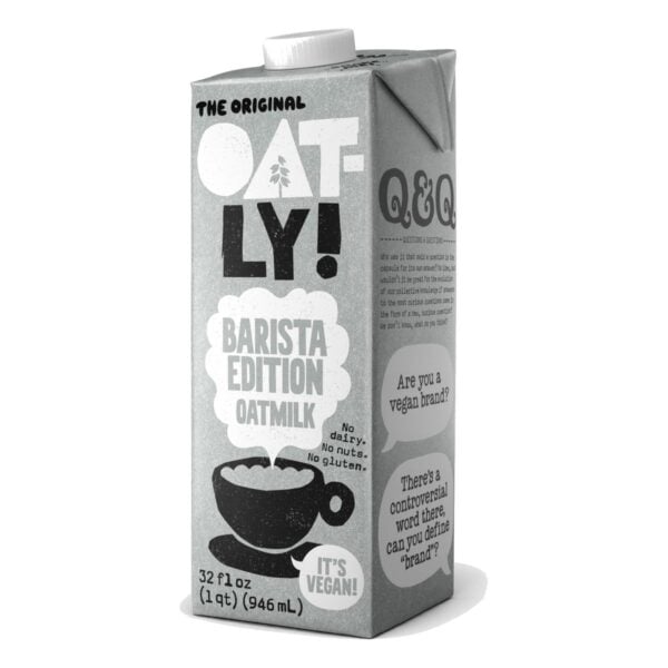Oatly Barista Edition, Leche de Avena, 32 OZ