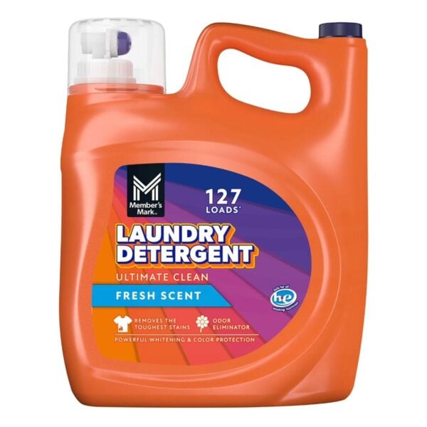 Detergente Líquido Member's Mark Ultimate Clean Fresh Scent HE, 196 OZ