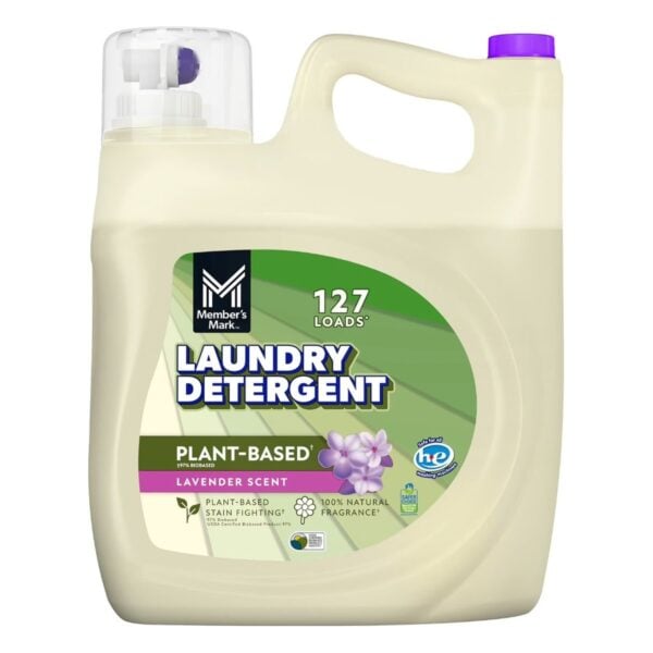 Detergente Líquido Member's Mark Plant Based Lavender HE, 196 OZ