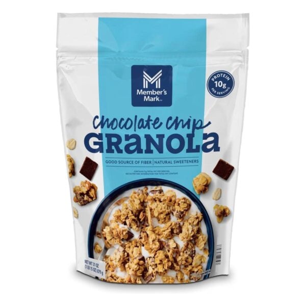 Granola Chocolate Chip Protein, Member's Mark 31 OZ