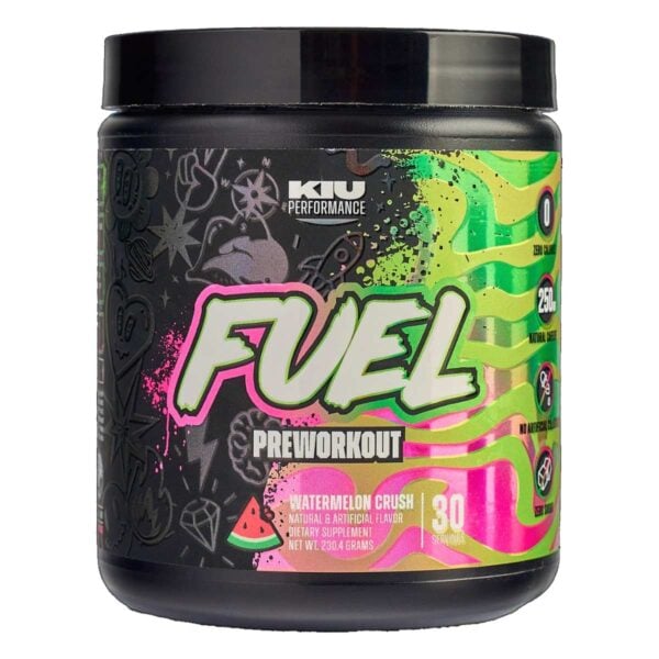 Kiu Performance Pre-Workout FUEL Watermelon Crush, 230.4 gr