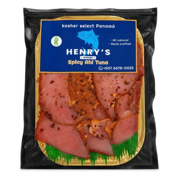 Henry's Spicy Ahi Tuna, Atún Curado 175 gr