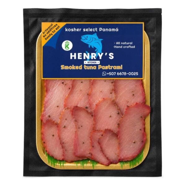 Henry's Smoked Tuna Pastrami, Atún Curado 175 gr