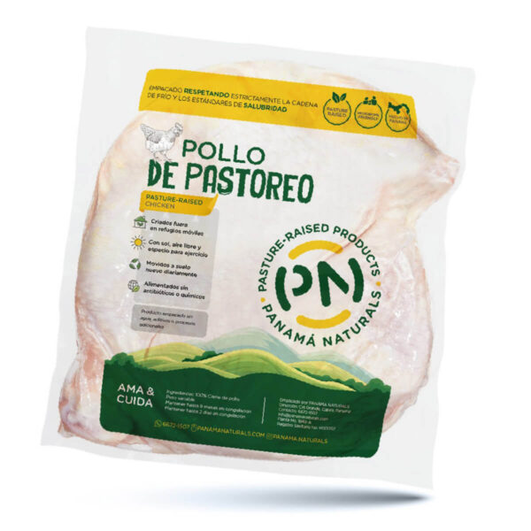 Muslo encuentros de Pollo, Panamá Naturals 700 gr