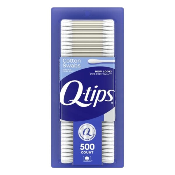 Q-tips, Hisopos de Algodón, 500 Unidades