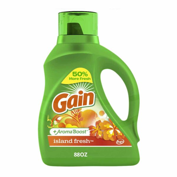 Gain Island Fresh, Detergente Líquido, 88 OZ