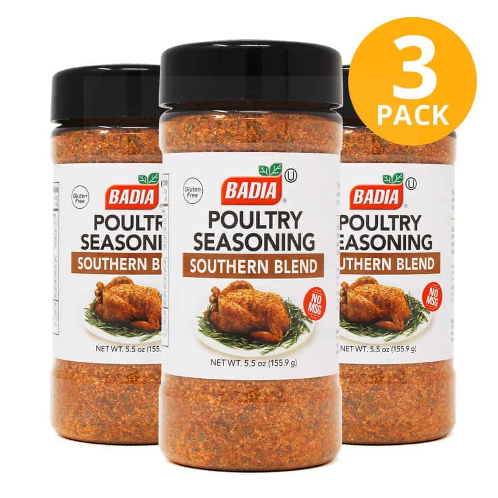 Badia, Poultry Seasoning Southern Blend, 155.9 gr (Pack de 3) Superunico El Supermercado 100
