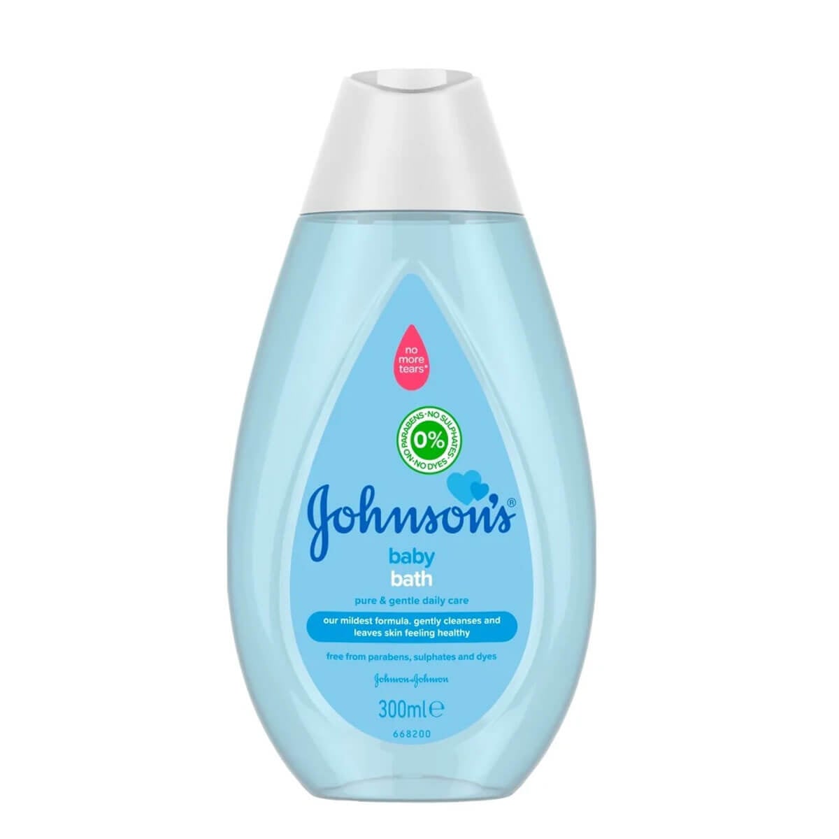 3574669908535 Johnson’s Baby Baño Líquido Suave No More Tears, 300 ml - Imagen 1