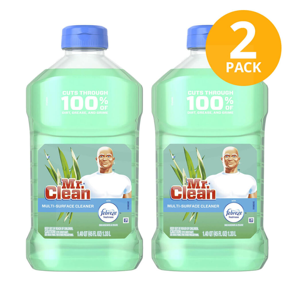 Mr. Clean Multi Surface Cleaner with Febreze, Limpiador Líquido