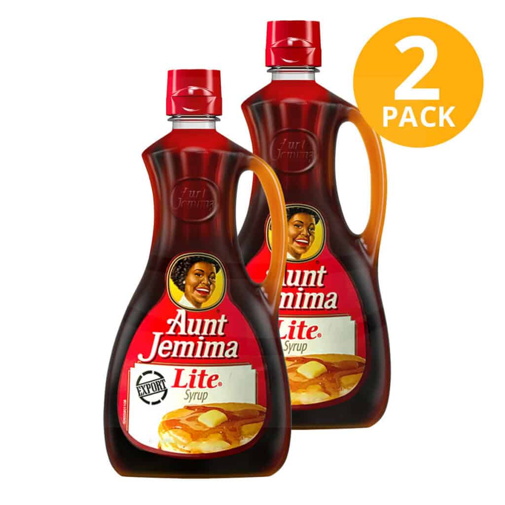 Aunt Jemima Lite Syrup, 24 OZ (Pack de 2) Superunico El