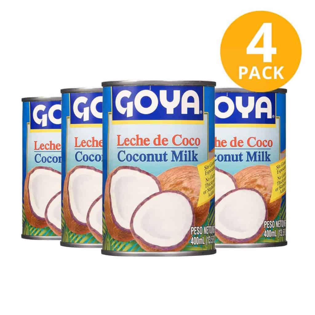 Goya Leche de Coco, 13.5 OZ (Pack de 4) Superunico El Supermercado