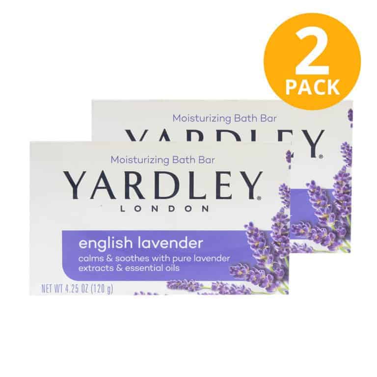 Yardley Jabón English Lavender, 8 Barras,120 gr (Pack de 2 x 4